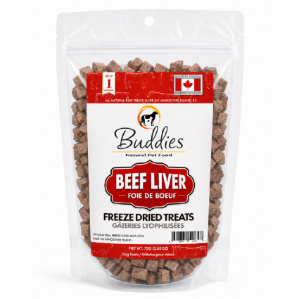 Freeze-Dried Beef Liver, 65g