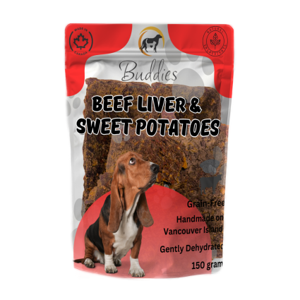 Buddies Gently Dehydrated Beef Liver and Sweet Potatoes