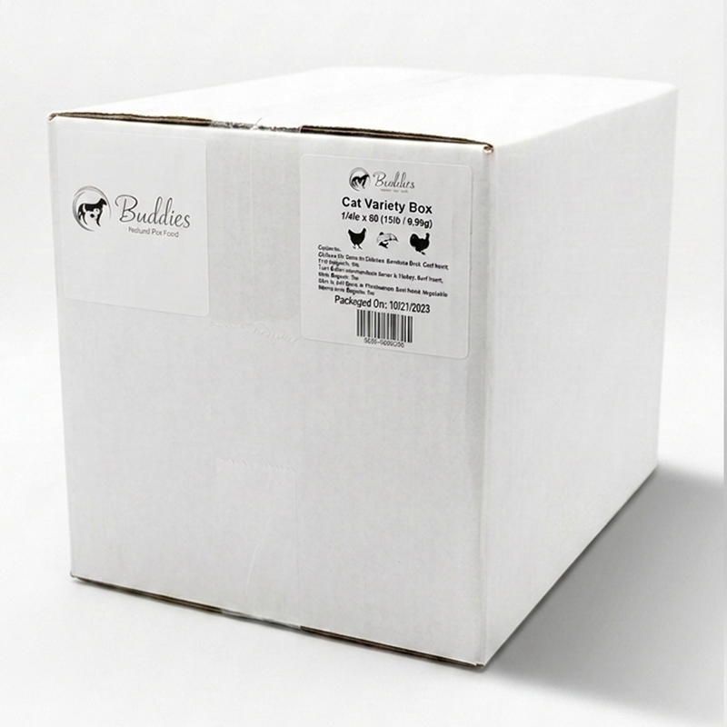 Cat Variety Box - 15# Box - 114g Portion