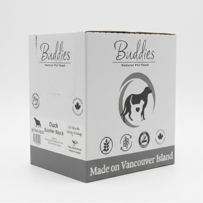 Buddies Duck Butcher Block 10lb Box