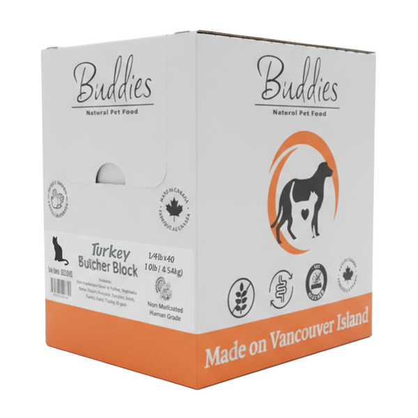 Cat Turkey Butcher Block - 10# Box